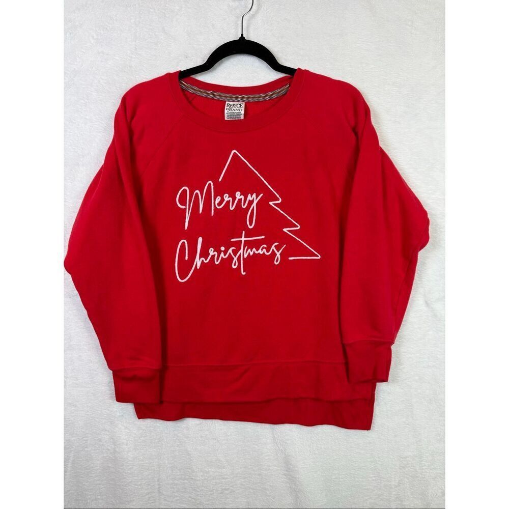 Royce Brand‎ Merry Christmas Sweatshirt Size Small